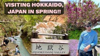 VISITING HOKKAIDO IN SPRING IS INCREDIBLE!! EXPLORING NOBORIBETSU, LAKE TOYA & JOZANKEI, JAPAN