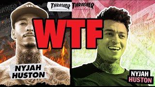 Thrasher SOTY 2022 Should have been Nyjah Huston. Thrasher is Biased & Rigged #soty #nyjahhuston