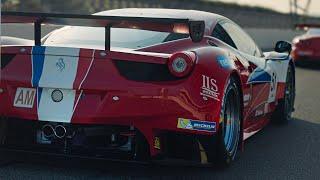 Onboard: Ferrari 458 GTE Qualifying lap - HQ V8 engine sound