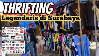 ONLY HERE!!! THE COMPLETE THRIFTING CENTER IN GEMBONG MARKET SURABAYA