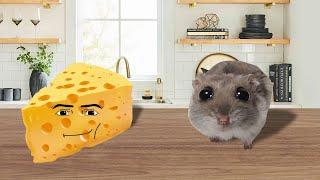 Sad Hamster eat Gegagedigedagedago