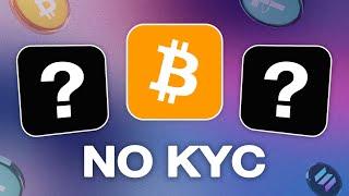 6 BEST No KYC Crypto Exchanges  (for ANY country)