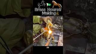 Brass Horse Making Shorts  #short #brass #hardwork