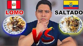 LOMO SALTADO de carne PERUANO  vs LOMO SALTEADO de ECUADOR ¿ CUAL ES MEJOR?