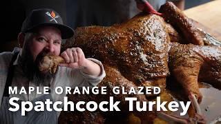 Maple Orange Glazed Turkey | Chef Tom X All Things Barbecue