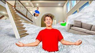 @Bangali Beast entire house WITH PACKING PEANUTS... || @MrBeast @MrBeastGaming @ZalmiPlays