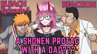 CERTIFIED BLEACH HATER GIVES IT A CHANCE! | Vtuber neo Reacts to Bleach Episode 1