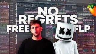ILLENIUM & Marshmello - No Regrets [FL Studio Remake + FREE FLP]