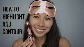 Highlighting and Contouring with Maybelline's Instant Age Rewind Concealer and NYX Cosmetics' Wonder