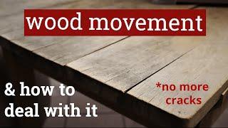 What is wood movement? And how to account for it in furniture projects!