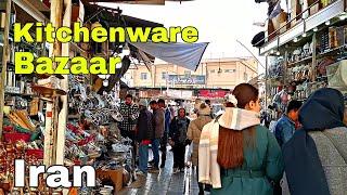 Tehran Bazaar:Exploring the Kitchenware Bazaar Before New Year_Iran