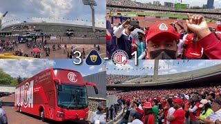 Vlog en el Estadio Olímpico Universitario (Pumas vs Toluca)