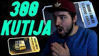 OTVARANJE 300 KUTIJA  U PUBG MOBILE NA BOZINOM ACCOUNTU !!!