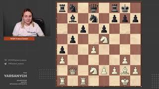 Шахматный ликбез с Алиной Бивол № 42. Каталонское начало за белых.