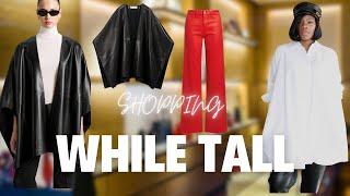 Shopping While Tall - New In My Closet