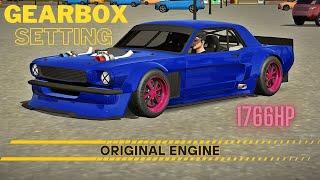 CAR PARKING MULTIPLAYER NEW UPDATE HOONICORN ORIGINAL ENGINE GEARBOX SETTING 1766HP