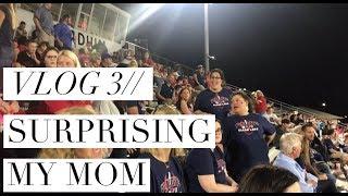 VLOG 3// SURPRISING MY MOM AND COMING HOME