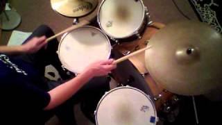 Jon Biggs Pork Pie Drums " The Pusher " - drum cover