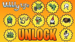 ALL SECRET PETS UNLOCKS in Wobbly Life 0.94 (2024)