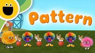Pattern | Words with Puffballs (Sesame Studios)