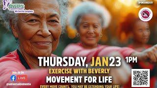 Universal Dementia Presents: Push The Limit Fitness w/ Beverly Toliver