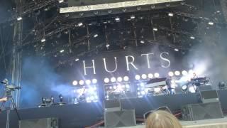 HURTS - MERCY --- Pori Jazz Finland (July 18th 2014)