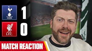 THAT REF WAS A JOKE! TOTTENHAM 1-0 LIVERPOOL | MAYCH REACTION