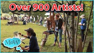 Painting with 100's of Other Artists. Plein Air Convention and Expo 2024