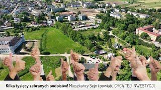 Sejny - debata nt. kierunków zmian dokumentów planistycznych - plan budowy centrum handlowego