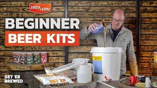 Beginner Friendly BrewFerm Beer kits for starting to home brew beer