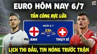 Lịch Thi Đấu Tứ Kết Euro 2024 Hôm Nay 6/7 CĂNG THẲNG TỘT CÙNG TT Trước Trận, Nhận Định Dự Đoán KQ