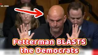 Fetterman BLASTS Dem Immigration Policy and BEGS Noem for Help! #fetterman #dhs