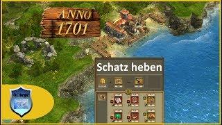 Tutorial: Für Händler Schätze heben | Anno 1701 Schatzheben Tutorial [Deutsch/german]