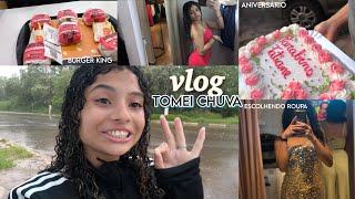 Vlog| uns dias comigo  tomei chuva  escolhendo roupa, aniversário, burguer king ️