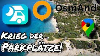 Vanlife  Parkplätze! Park4Night, Maps oder OsmAnd⁉️