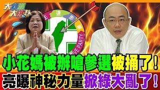 小花媽被辦嗆"參選"被捅了! 亮曝"神秘力量"掀綠大亂了!【#大新聞大爆卦】精華版2 @大新聞大爆卦HotNewsTalk