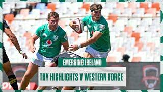 Emerging Ireland Try Highlights v Western Force