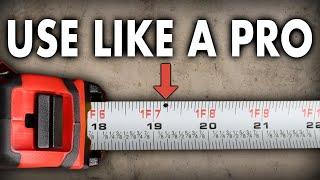 Tape measure pro tips, Most homeowners don't know this