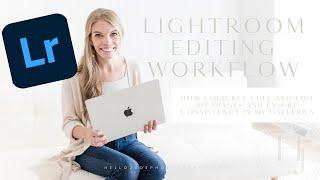 Lightroom Workflow for Newborn Photographers