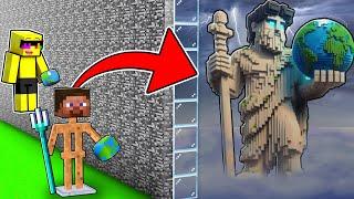 I CHEATED Using //GOD In Minecraft Build Battle!