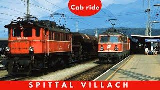 Linea Spittal Villach cab ride Slovenske železni locorama Österreichische Eisenbahn