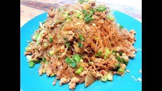 S2Ep39-Vermicelli Noodles and Minced Pork aka Ants Climbing A Tree with Sa Cha Sauce 沙茶螞蟻上樹