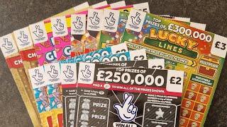 £40 Mix of Allwyn UK National Lottery Scratch Cards @RachelandRubythescratchqueens Vs Me 