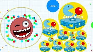 AGARIO SPAWNER CELL TROLLING PEOPLE IN EXPERIMENTAL MODE Agar.io Funny Moments!