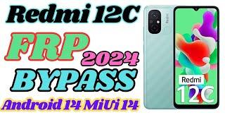 Redmi 12c Miui 14 Frp Bypass/Unlock Google Account Lock - Find Apps Option Not Showing Without PC