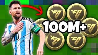 How To Make 100M+ COINS EASIEST WAY in FC Mobile 24