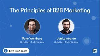 The Principles of B2B Marketing