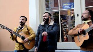 Street musician in Istanbul live