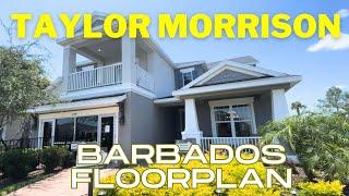 Barbados Floorplan | Taylor Morrison | Wesley Chapel Florida