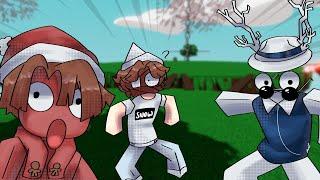 Playing with SnowCliffx in Slap Battles was hilarious | Roblox